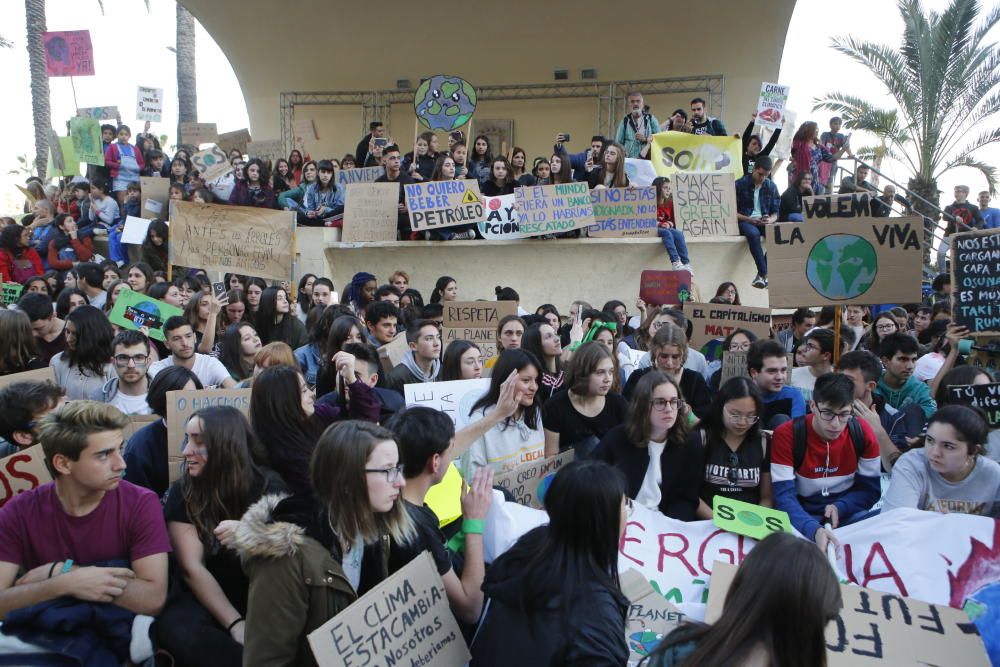 Clamor joven en Alicante contra el cambio climático