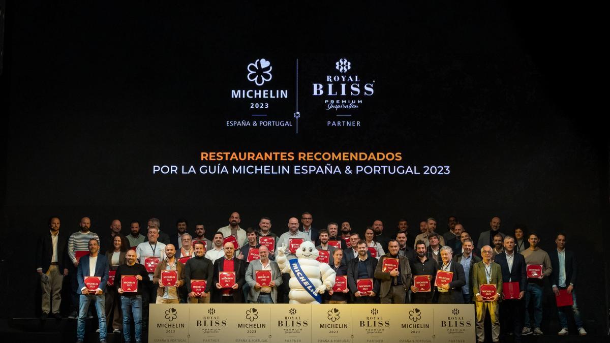 Representantes de los 54 establecimientos gallegos que han recibido el reconocimiento.