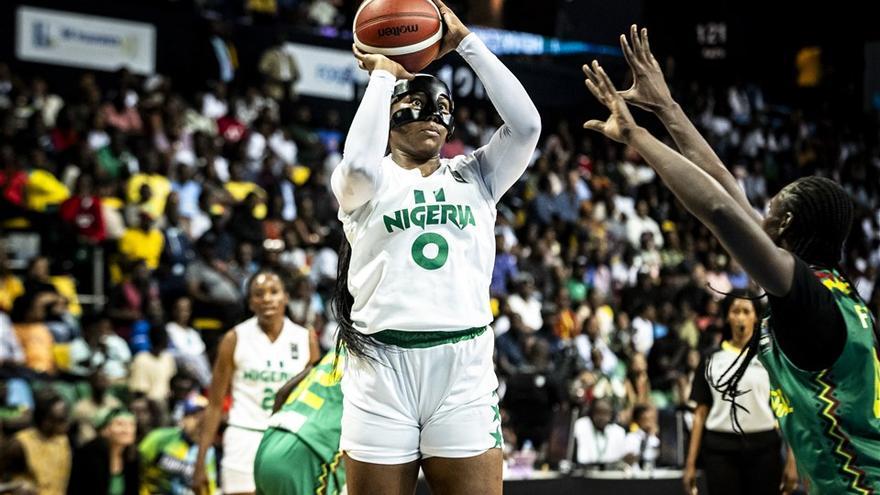 Amy Okonkwo, MVP del Afrobasket con Nigeria