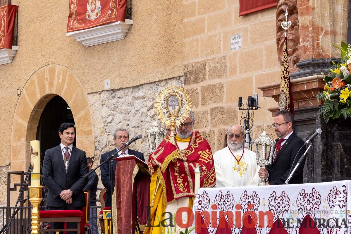 Misa del día 1 de mayo en honor a la Vera Cruz de caravaca