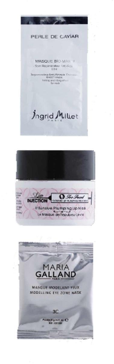 ZONAS SENSIBLES. Masque Bio-Marinpara el cuello, INGRIDMILLET (56 €). Conpartículas de caviar,