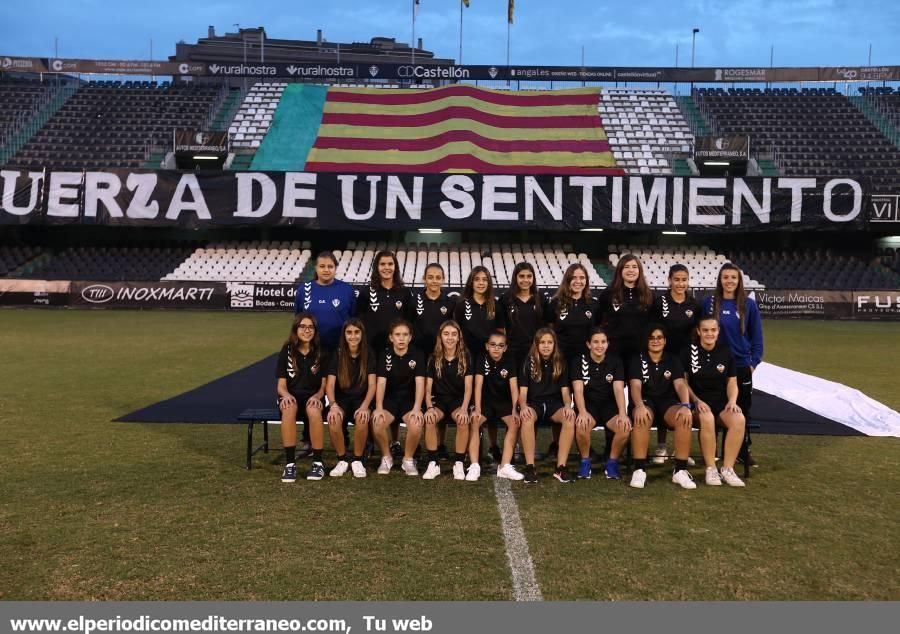 Presentación del fútbol base del CD Castellón 2018-19