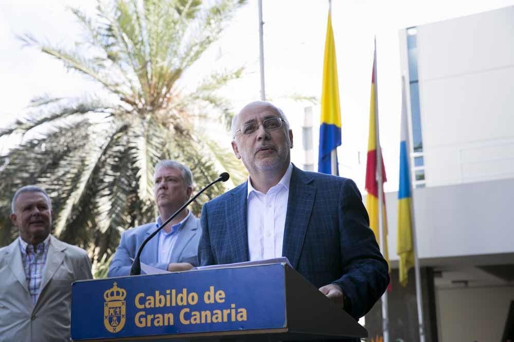 Presentación de la carreta del Cabildo