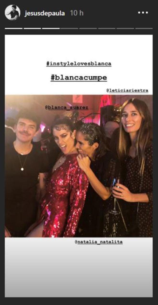 fiesta de cumpleaños Blanca Suárez