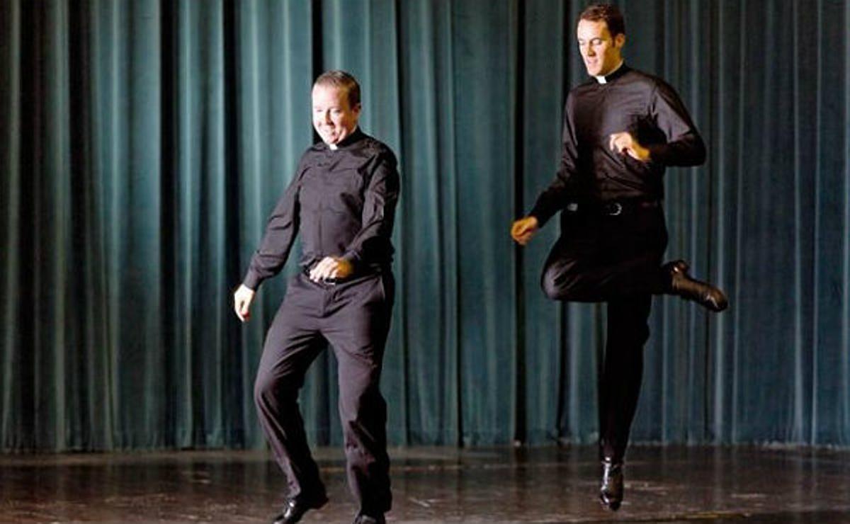 El reverend David Rider, un novaiorquès de 29 anys, i el reverend John Gibson, de 28 i nascut a Milwaukee, van donar una lliçó de ball a Roma a l’abril.