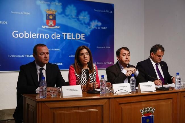 Reunión de los alcaldes de las cuatro grandes ciudades de Canarias