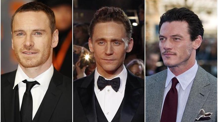 Michael Fassbender, Tom Hiddleston y Luke Evans.