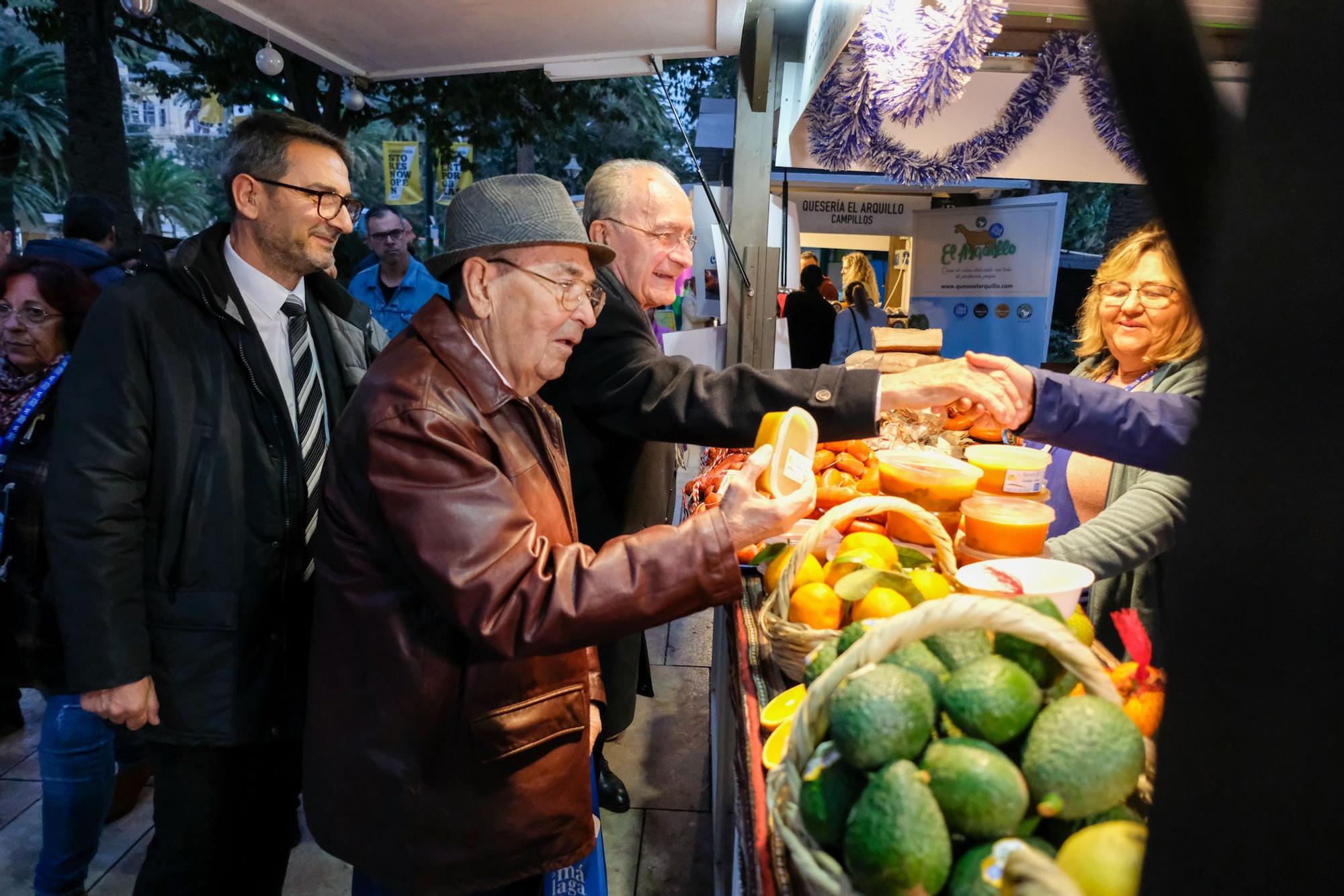 Inauguración de la Feria Sabor a Málaga en el Paseo del Parque