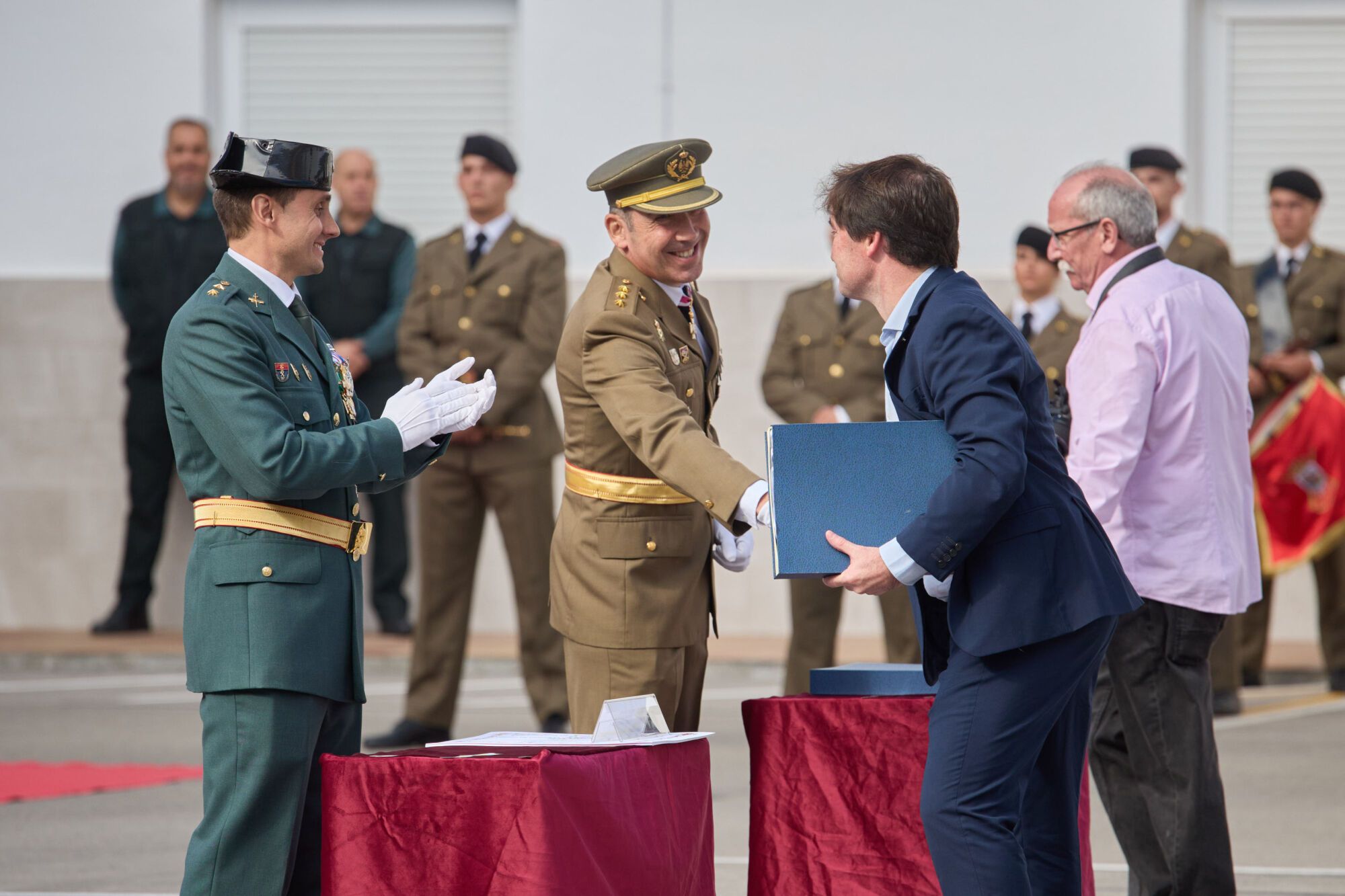 Les millors fotos de l'acte conmemmoratiu Comandància de la Guàrdia Civil a Girona