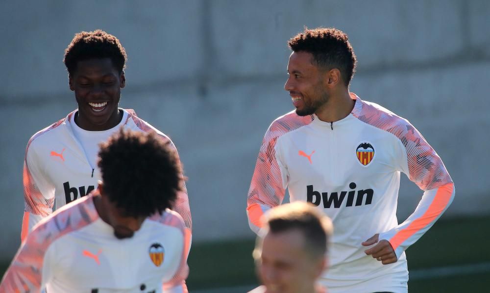 Entrenamiento del Valencia cf