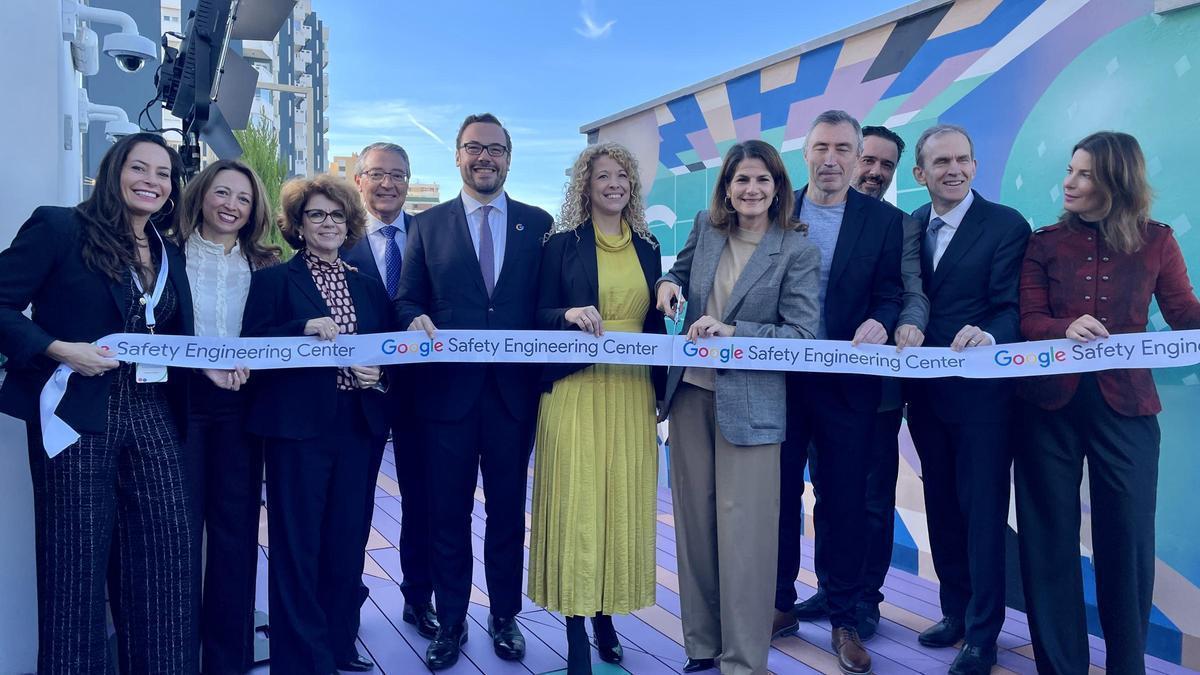 El Centro de Ciberseguridad de Google en Málaga ha sido inaugurado este miércoles.