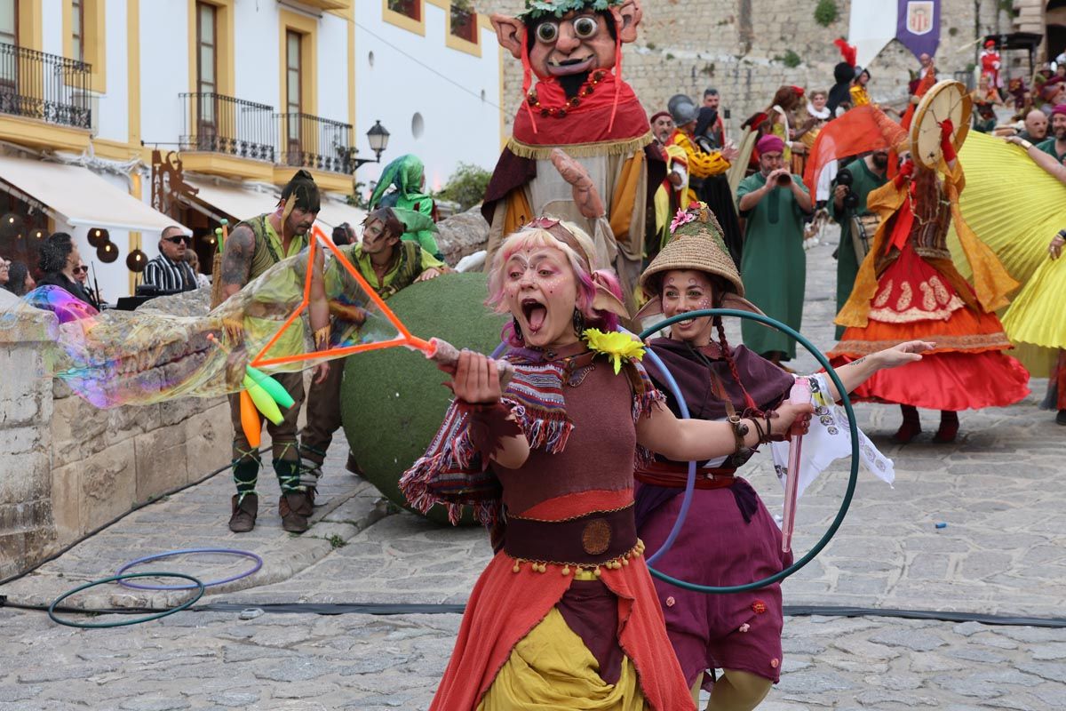 Todas las imágenes de la inauguración de la feria Eivissa Medieval