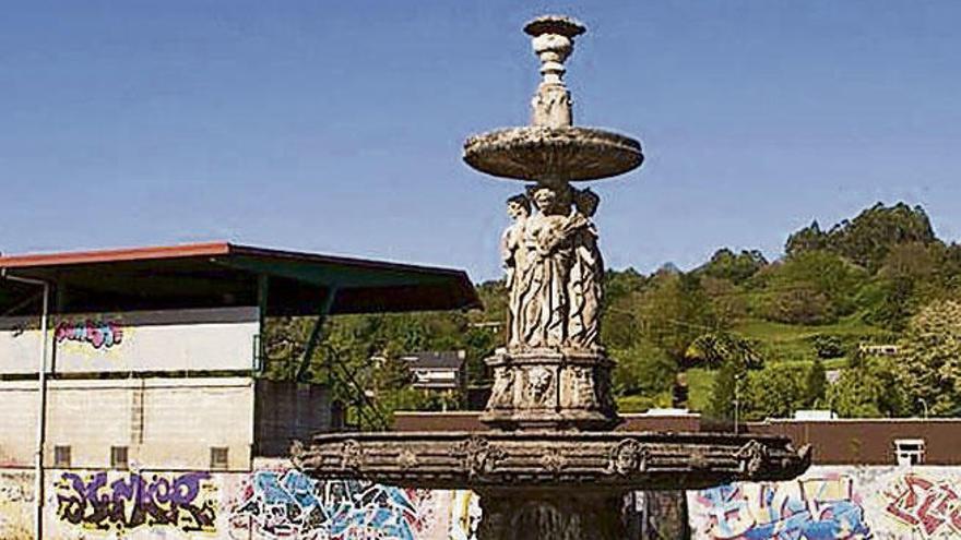 Fuente de las cuatro estaciones del Pasatiempo.