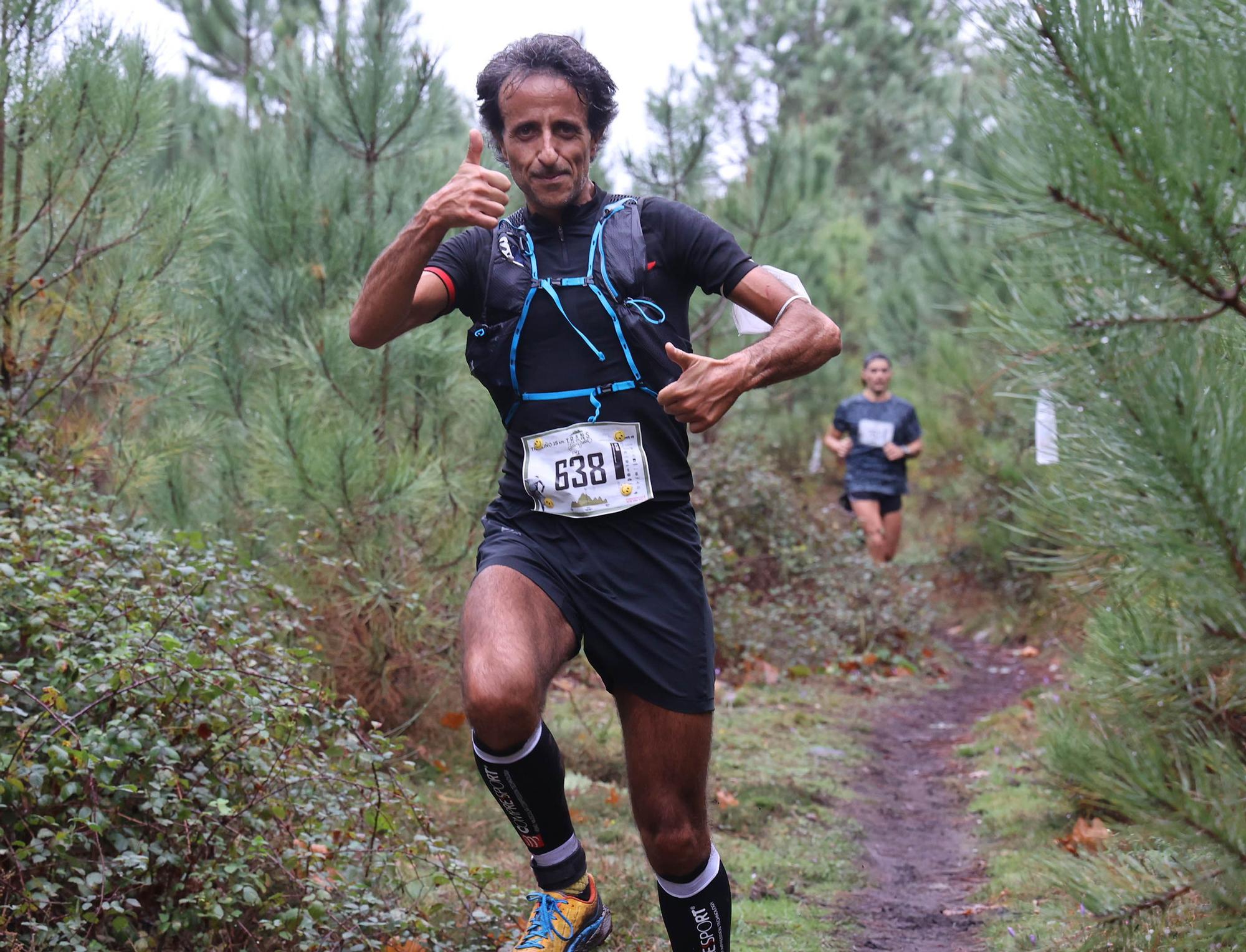 Correr contra viento, lluvia y montaña en A Groba