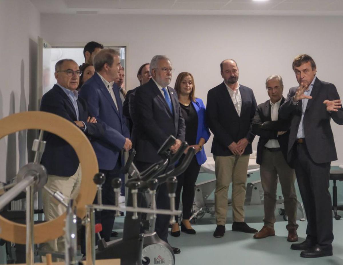 Uno de los espacios de rehabilitación. | Roi Cruz