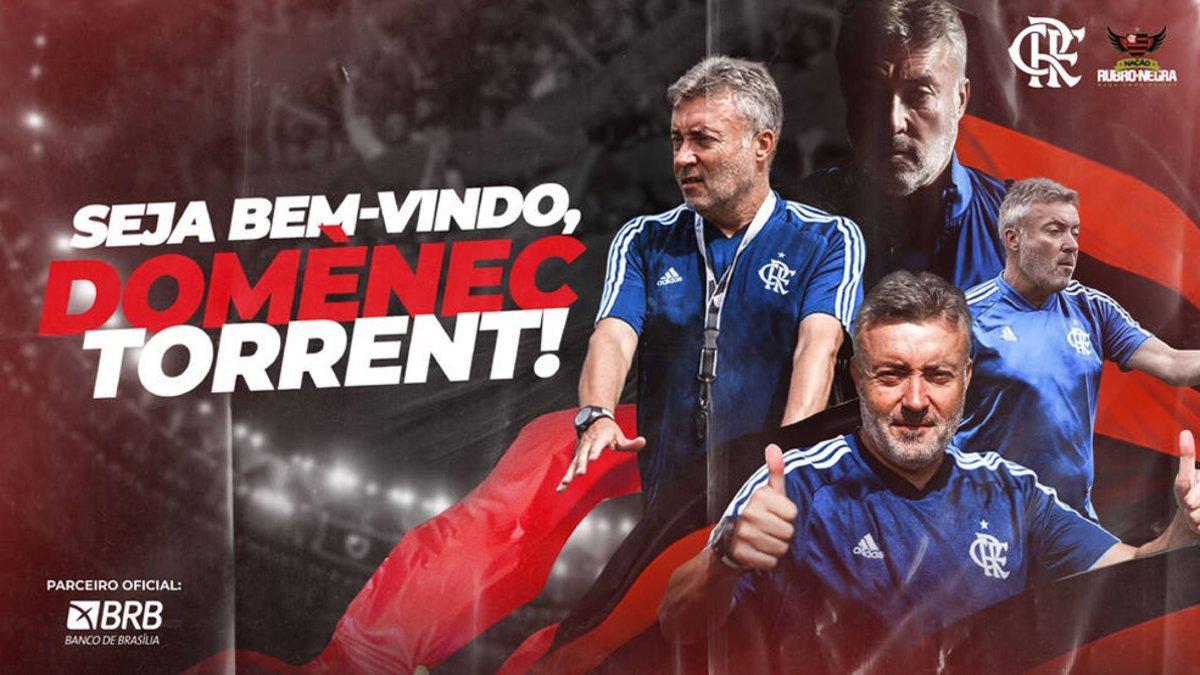 La afición del Flamengo espera mucho de Torrent