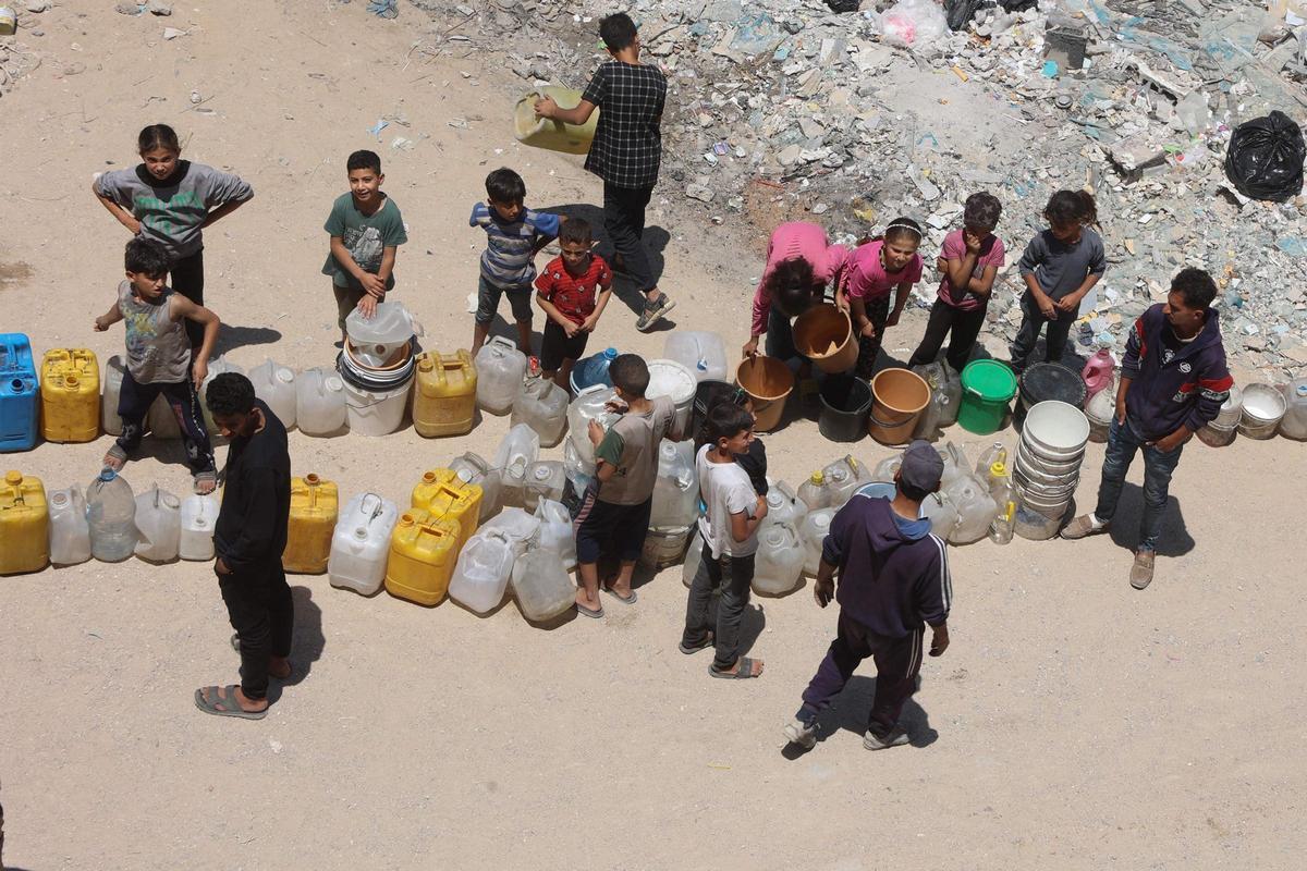 La ONU denuncia que la poca ayuda humanitaria que deja entrar Israel