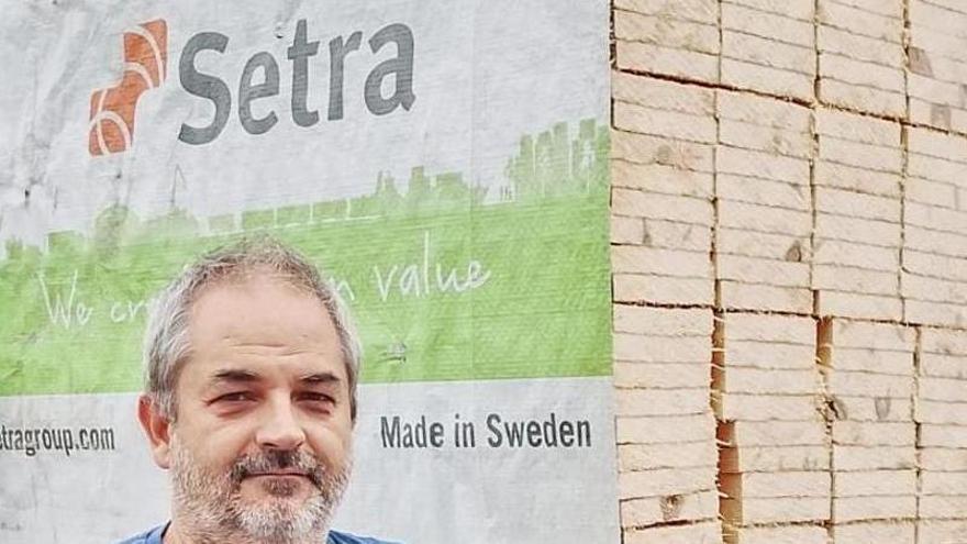 Jaume Martínez, de l'empresa Maderas Martínez: «Feina n'hi ha; el que ha canviat és la manera de treballar»