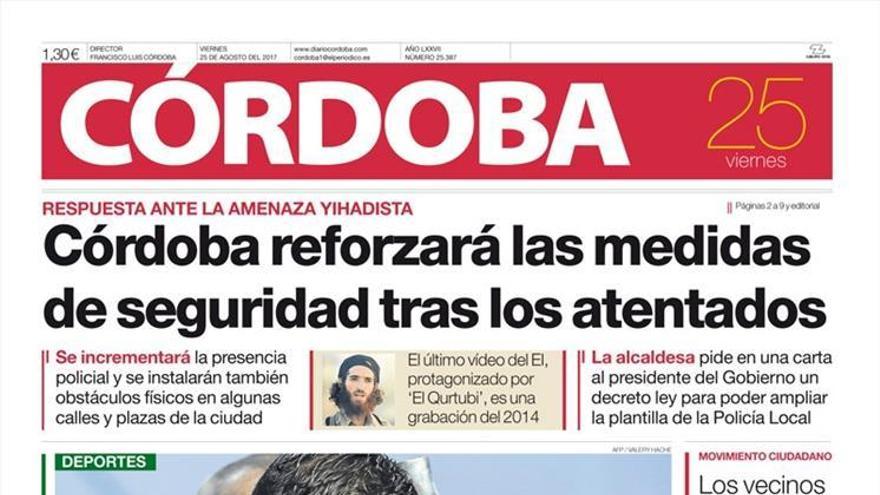 La portada de CÓRDOBA