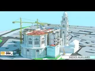 Las obras del tejado de la Catedral de Málaga 'respetarán' la entrada de los tronos en Semana Santa
