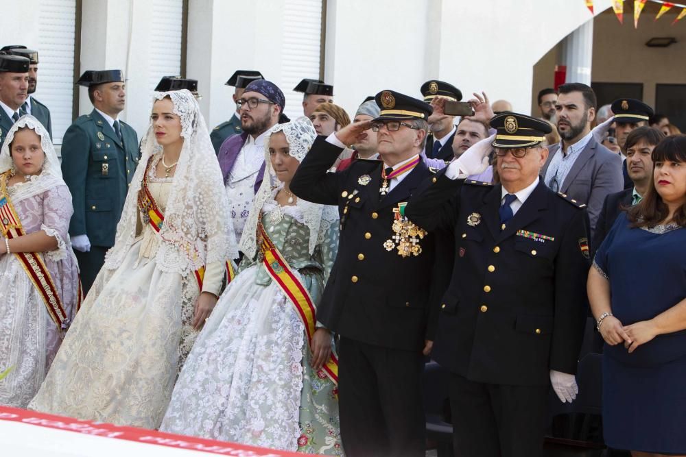 Festividad del Pilar en el cuartel de la Guardia Civil de Xàtiva