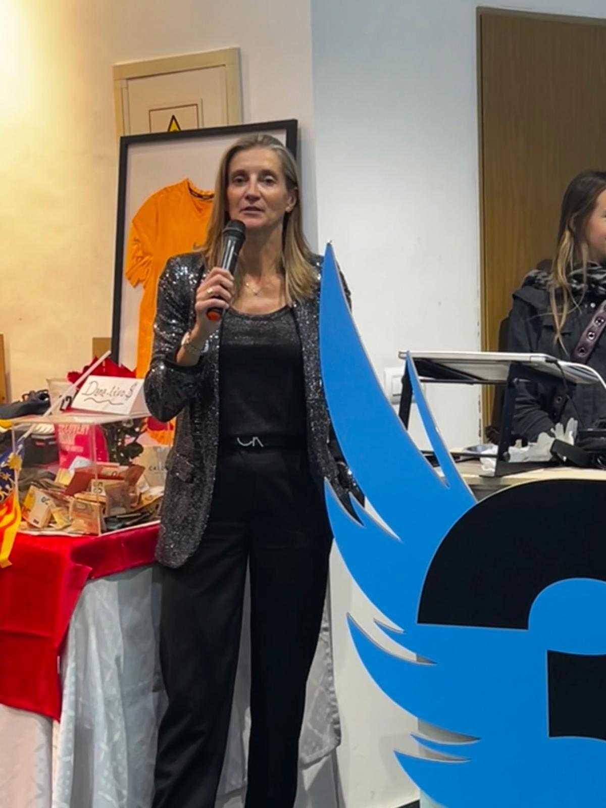 Marta Fernández de Castro dedicó unas palabras a su equipo