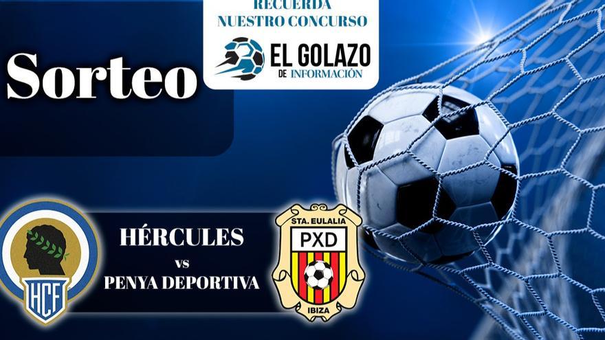 Sorteo de 5 entradas dobles para ver el Hércules - Penya Deportiva