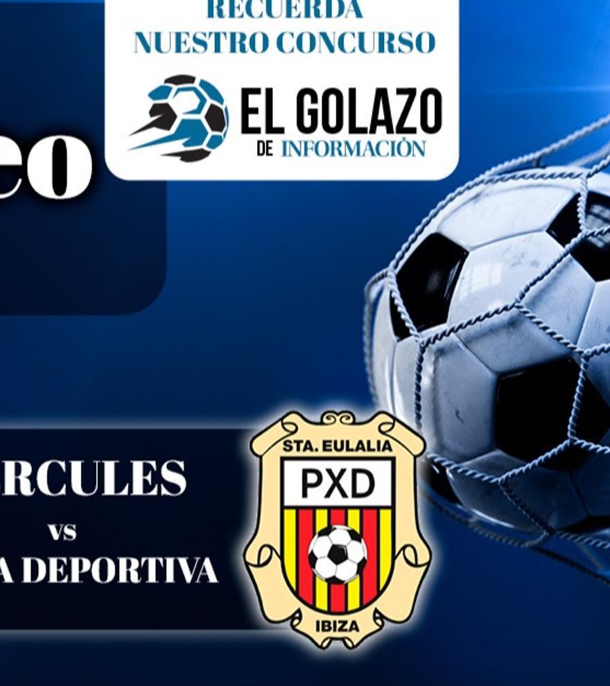 Sorteo de 5 entradas dobles para ver el Hércules - Penya Deportiva