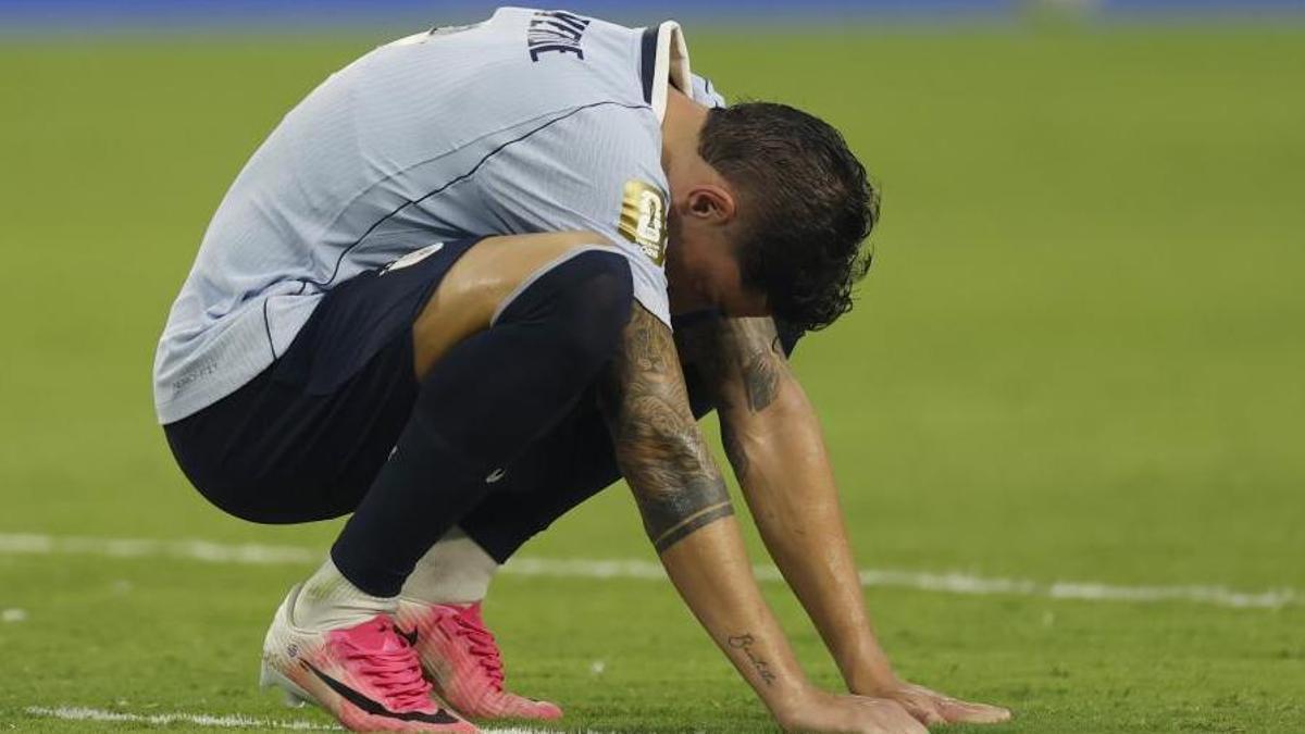 Fede Valverde lamenta la eliminación de Uruguay del Mundial de México, Estados Unidos y Canadá.