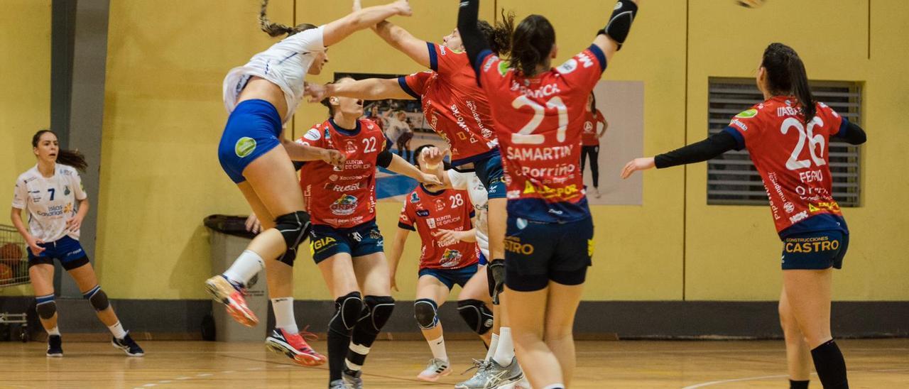 Las jugadoras siempre fueron por detrás en el marcador.