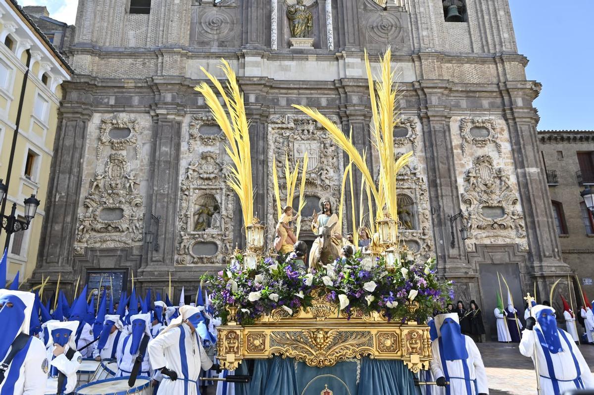 En imágenes I Procesión de Domingo de Ramos en Zaragoza En imágenes I Procesión de Domingo de Ramos en Zaragoza
