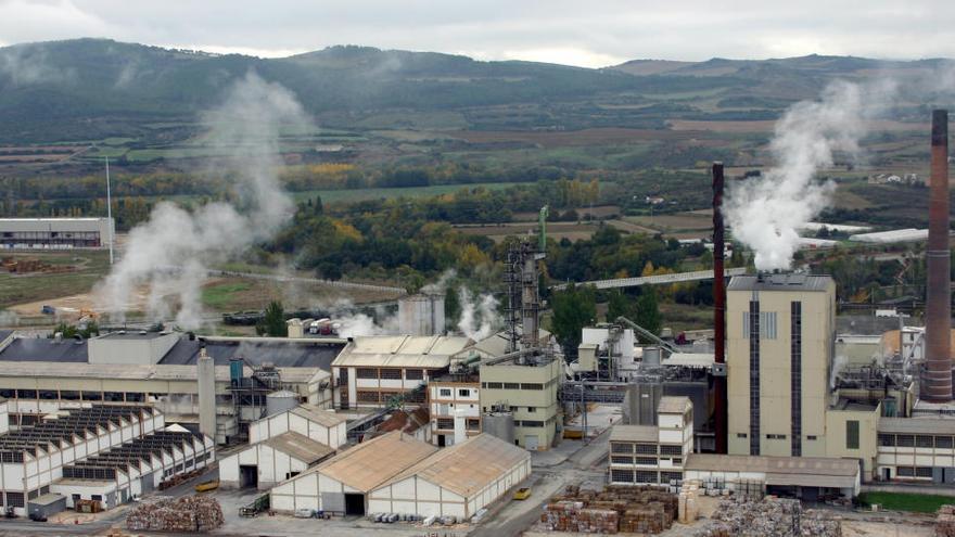 Polígono industrial en Navarra.