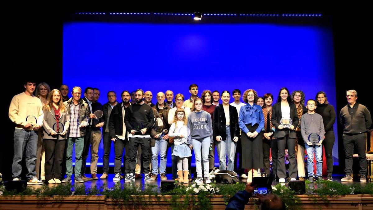 Foto de familia de la Gala del Deporte del año pasado.