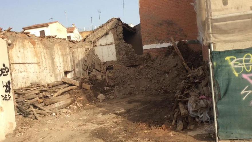 Derribo del solar donde se ubicará el nuevo Museo de Semana Santa