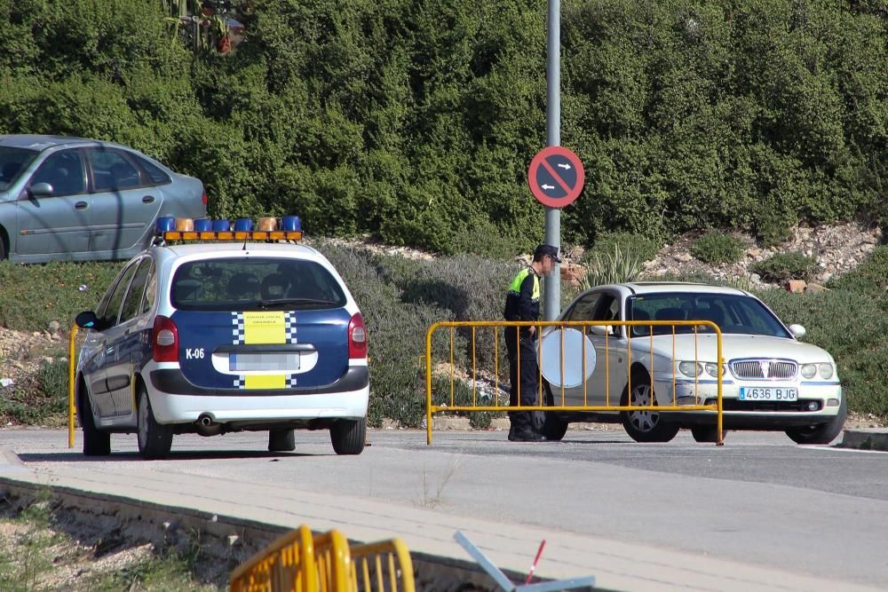 Afluencia masiva de visitantes al cementerio de Orihuela