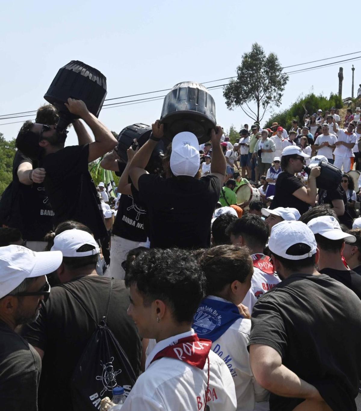 Un momento de las Festas do Monte del año pasado. | PABLO H. GAMARRA