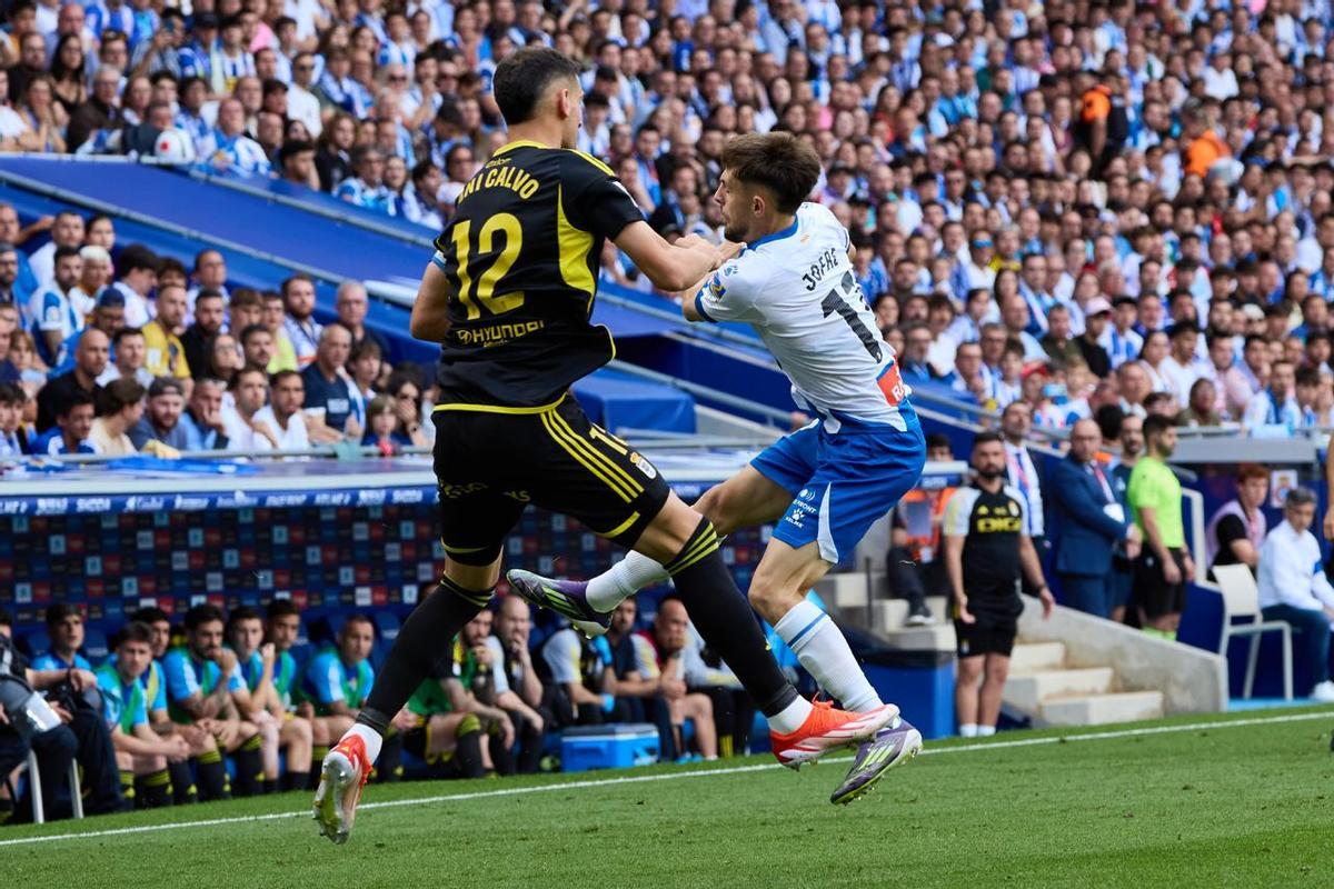 RCD Espanyol - Real Oviedo, final por el ascenso a Primera, en imágenes.