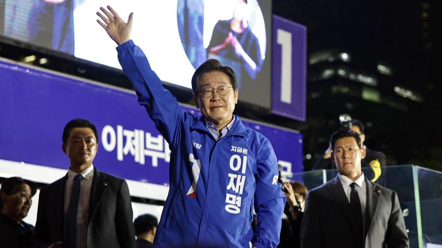 El opositor Lee Jae-myung gana las elecciones en Corea del Sur tras seis meses de caos por el autogolpe
