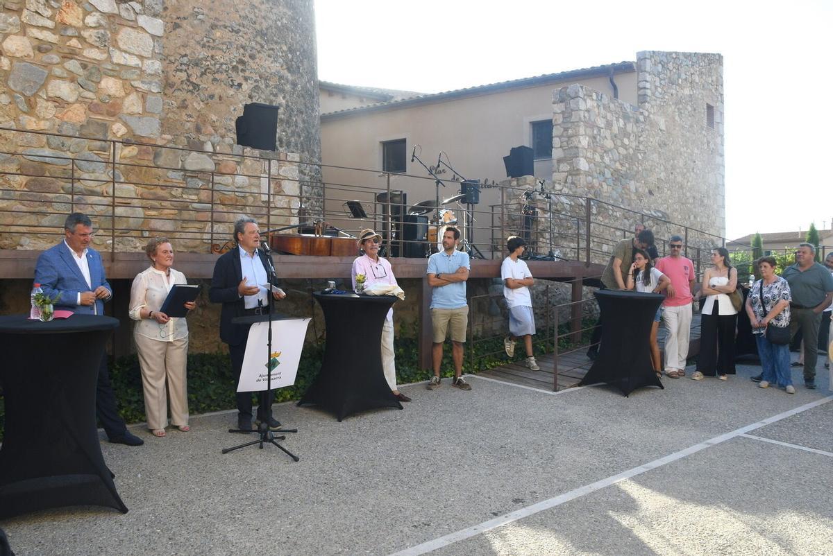 Inauguració entorna palau castell abat Vila-sacra