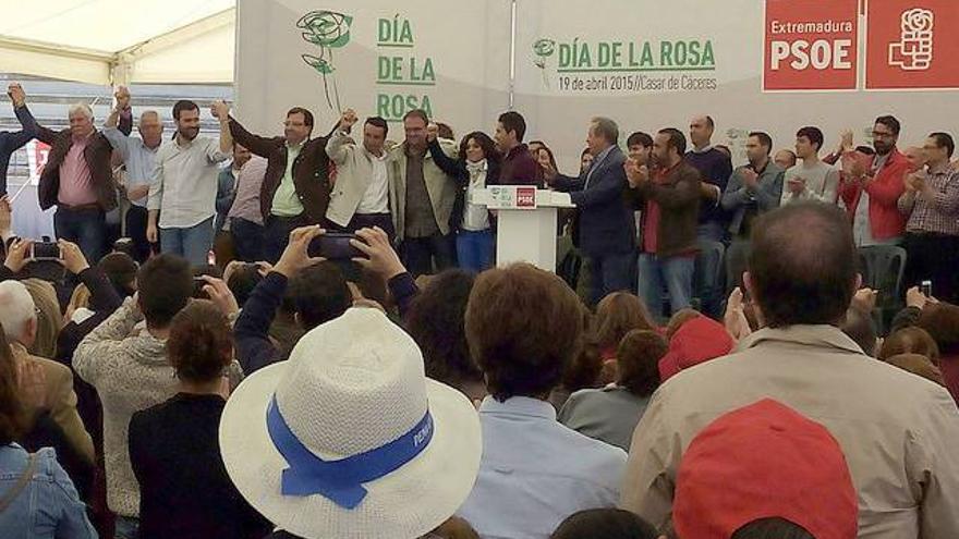 Vara vaticina que el PSOE estará en el futuro de Extremadura