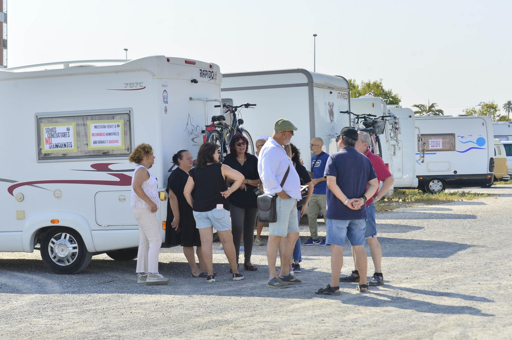Las autocaravanas, en pie de guerra