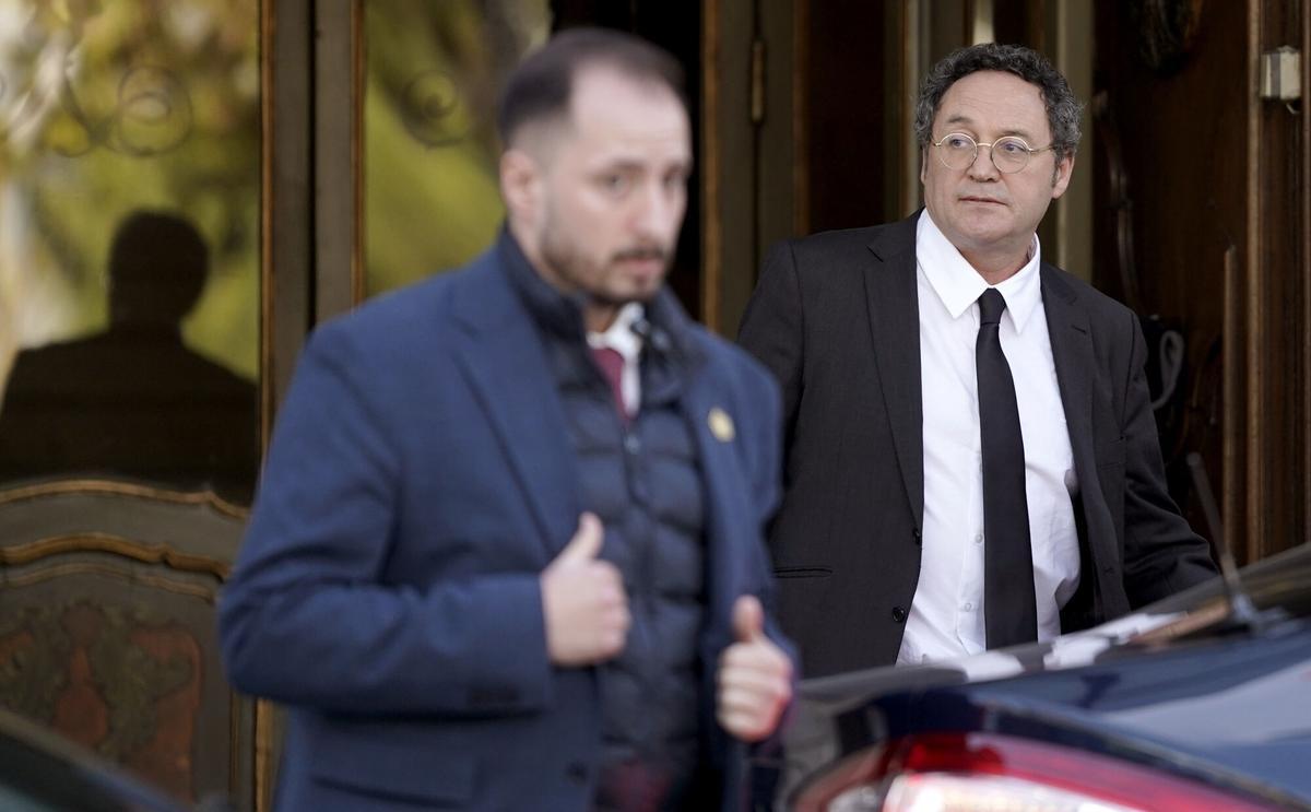 El Fiscal General del Estado, Álvaro García Ortiz, a su salida del Tribunal Supremo el pasado 12 de noviembre.