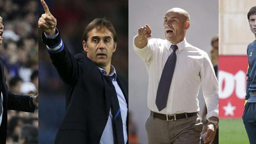 Caparrós, Lopetegui, Jémez o Marcelino son algunas de las opciones