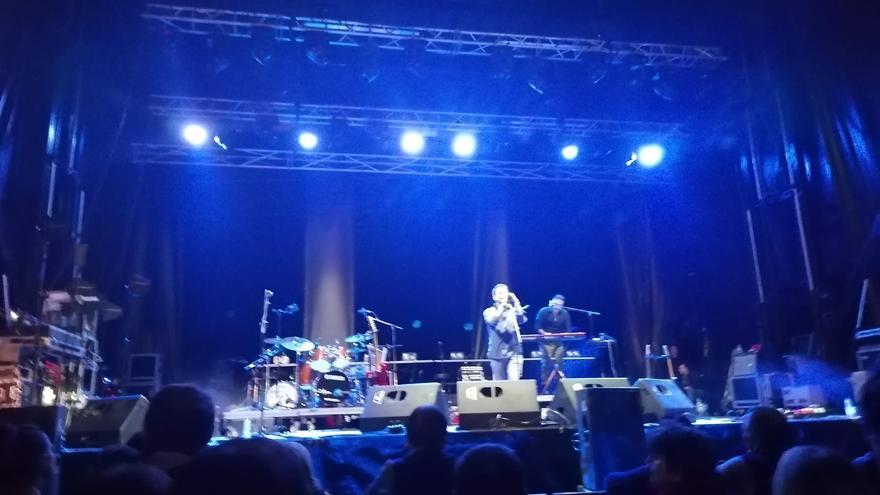 Modestia Aparte en un momento del concierto en Zamora del 23 de septiembre.