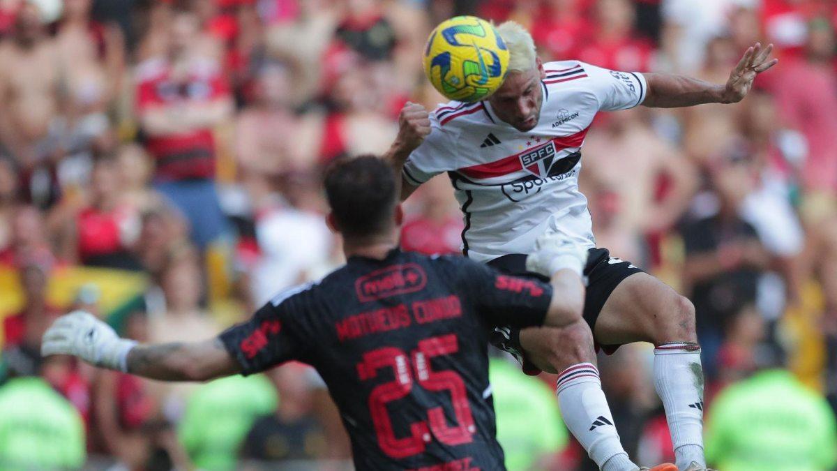El Sao Paulo se impuso en Maracaná con este gol de Calleri