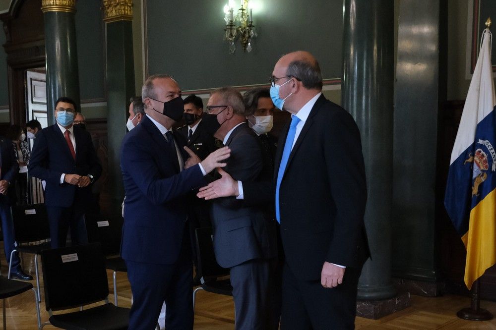 Acto del Día de la Constitución en la Delegación del Gobierno en Canarias