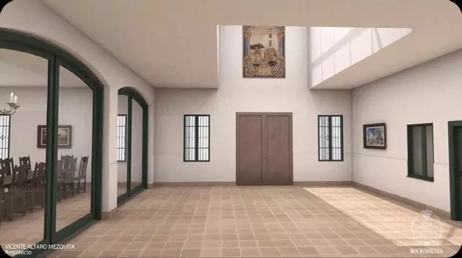 FOTOGALERÍA | Así será la nueva Casa Hermandad del Rocío de Huelva en la aldea