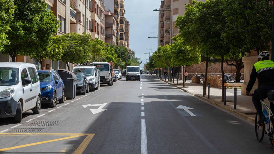 Cambios en la circulación en la calle Rafalafena por las obras de Lledó en Castelló
