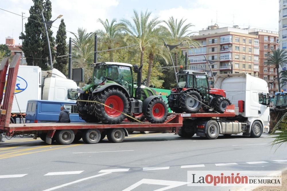 Manifestación de los agricultores por el Mar Menor en Murcia