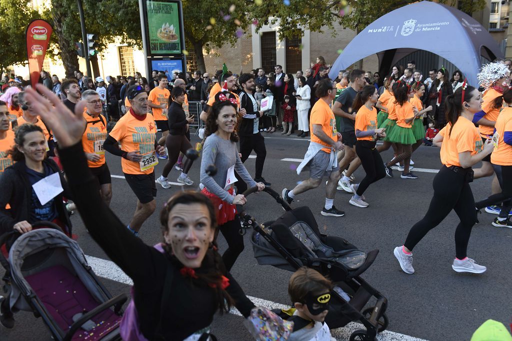La San Silvestre 2025 en Murcia, en fotografías